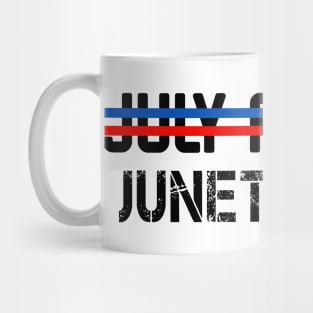 Juneteenth Not July Fourth Mug